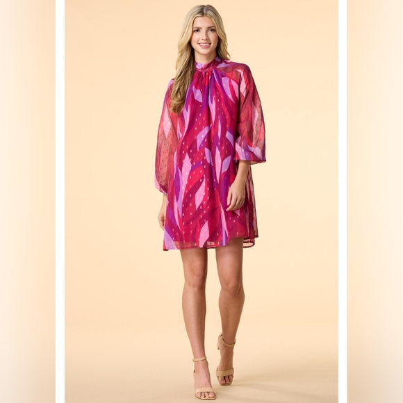 LOVE WEDNESDAY DRESS NWT - Picture 1 of 5